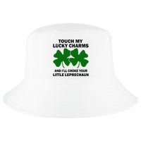 Touch My Lucky Charms And I'll Choke Your Leprechaun Cool Comfort Performance Bucket Hat