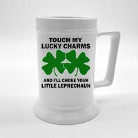 Touch My Lucky Charms And I'll Choke Your Leprechaun Beer Stein