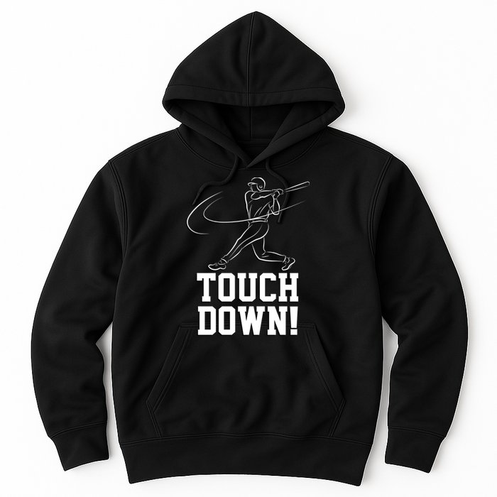 Touchdown Baseball Home-run  Hoodie