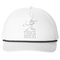 Touchdown Baseball Home-run  Snapback Five-Panel Rope Hat