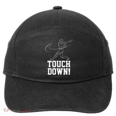 Touchdown Baseball Home-run  7-Panel Snapback Hat