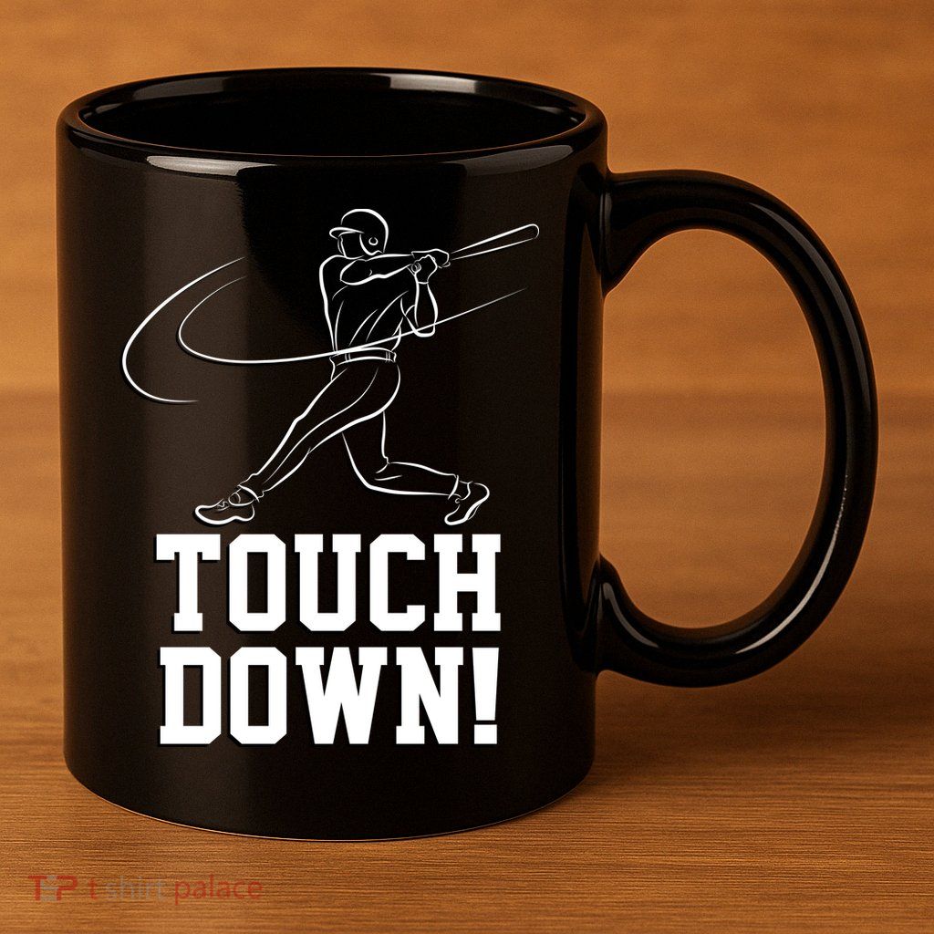 Touchdown Baseball Home-run  11oz C Handle Ceramic Mug