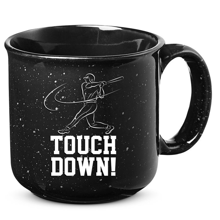 Touchdown Baseball Home-run  15oz Campfire Ceramic Mug