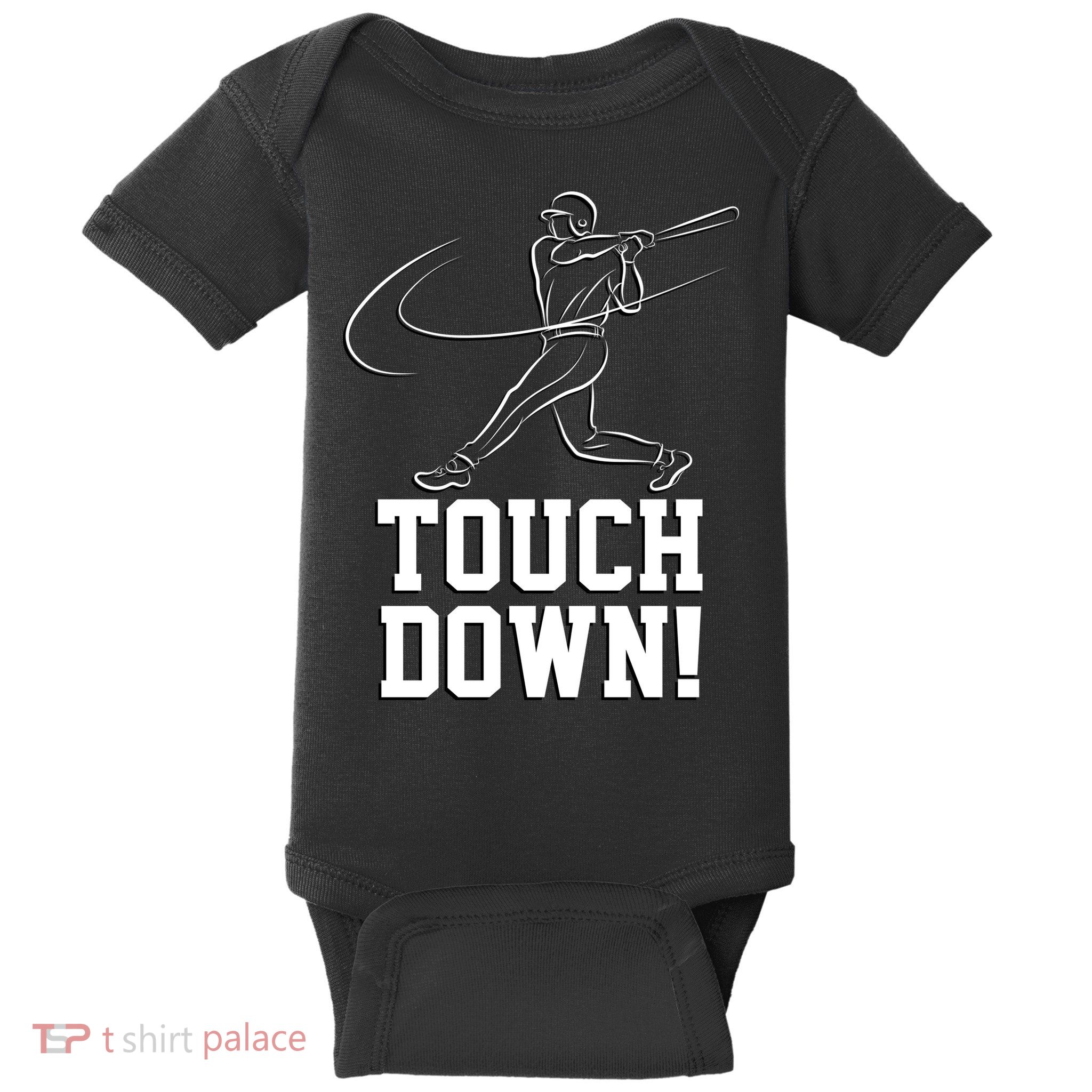 Touchdown Baseball Home-run  Baby Bodysuit