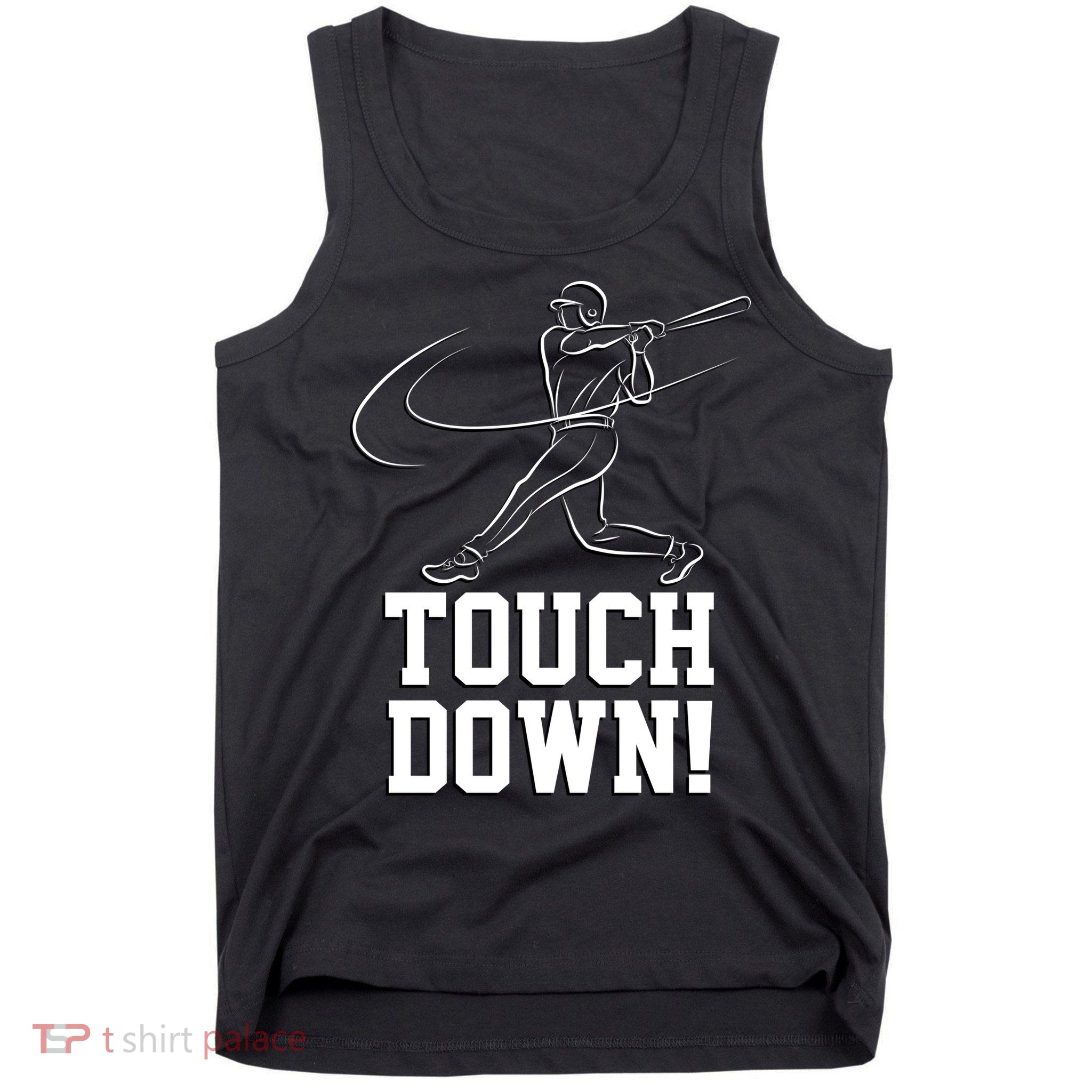 Touchdown Baseball Home-run  Tank Top