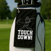 Touchdown Baseball Home-run  Golf Towel
