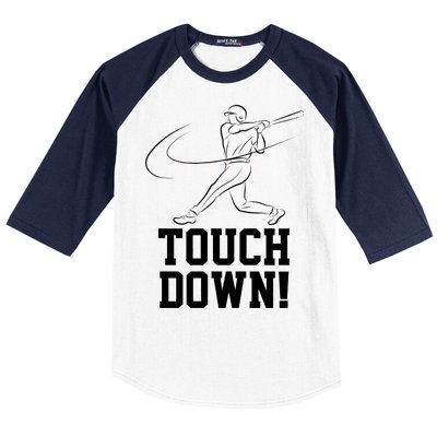 Touchdown Baseball Home-run  Baseball Sleeve Shirt