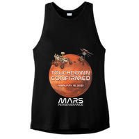 Touchdown Confirmed Mars Perseverance February 18 2021 Ladies PosiCharge Tri-Blend Wicking Tank