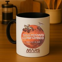 Touchdown Confirmed Mars Perseverance February 18 2021 Mug