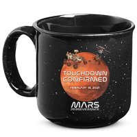 Touchdown Confirmed Mars Perseverance February 18 2021 15oz Campfire Ceramic Mug