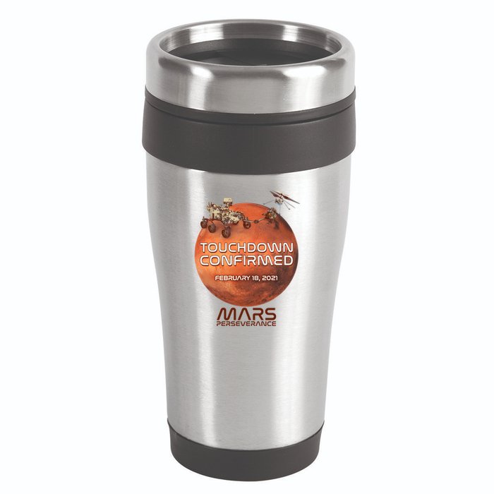 Touchdown Confirmed Mars Perseverance February 18 2021 16oz Travel Tumbler