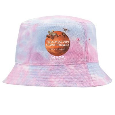 Touchdown Confirmed Mars Perseverance February 18 2021 Tie-Dyed Bucket Hat