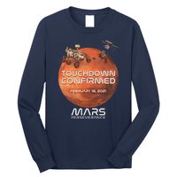 Touchdown Confirmed Mars Perseverance February 18 2021 Long Sleeve Shirt