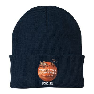 Touchdown Confirmed Mars Perseverance February 18 2021 Knit Cap Winter Beanie