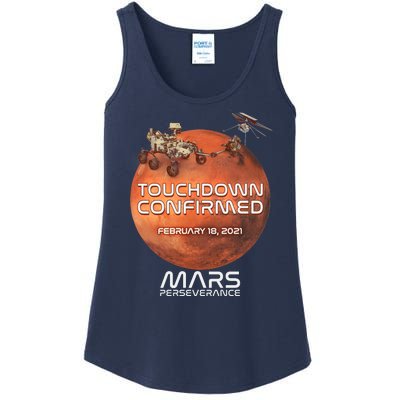 Touchdown Confirmed Mars Perseverance February 18 2021 Ladies Essential Tank