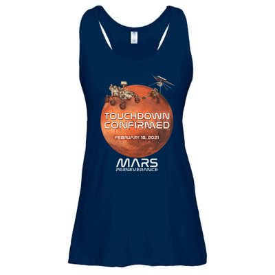Touchdown Confirmed Mars Perseverance February 18 2021 Ladies Essential Flowy Tank