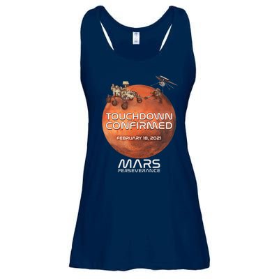 Touchdown Confirmed Mars Perseverance February 18 2021 Ladies Essential Flowy Tank