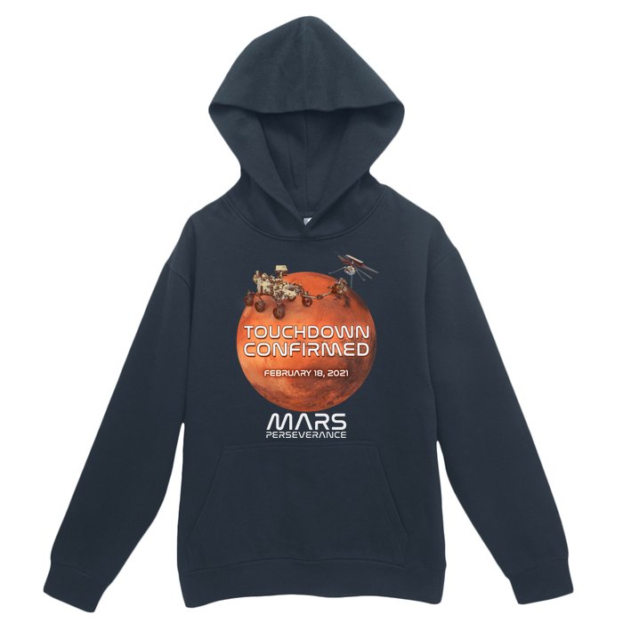 Touchdown Confirmed Mars Perseverance February 18 2021 Urban Pullover Hoodie