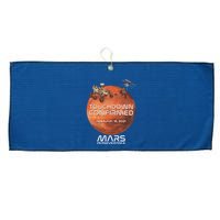 Touchdown Confirmed Mars Perseverance February 18 2021 Large Microfiber Waffle Golf Towel