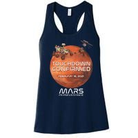 Touchdown Confirmed Mars Perseverance February 18 2021 Women's Racerback Tank