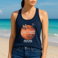 Touchdown Confirmed Mars Perseverance February 18 2021 Womens Tank Top