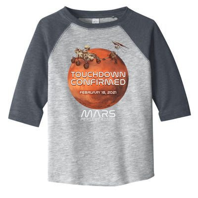 Touchdown Confirmed Mars Perseverance February 18 2021 Toddler Fine Jersey T-Shirt