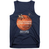 Touchdown Confirmed Mars Perseverance February 18 2021 Tank Top