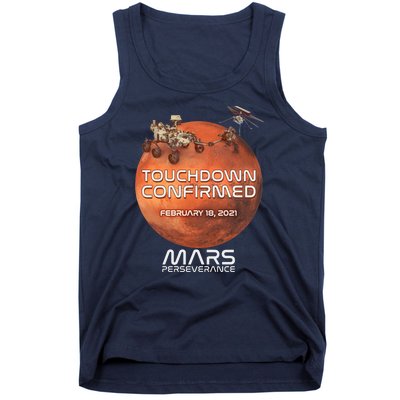 Touchdown Confirmed Mars Perseverance February 18 2021 Tank Top