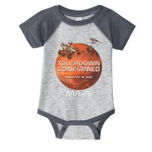 Touchdown Confirmed Mars Perseverance February 18 2021 Infant Baby Jersey Bodysuit