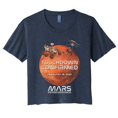 Touchdown Confirmed Mars Perseverance February 18 2021 Crop Top