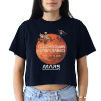 Touchdown Confirmed Mars Perseverance February 18 2021 Crop Top