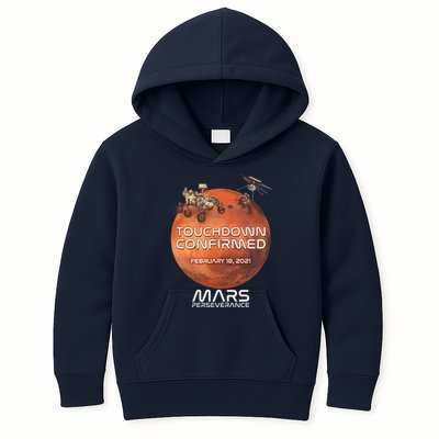 Touchdown Confirmed Mars Perseverance February 18 2021 Kids Hoodie