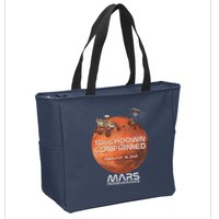 Touchdown Confirmed Mars Perseverance February 18 2021 Zip Tote Bag