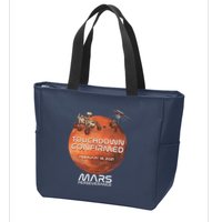 Touchdown Confirmed Mars Perseverance February 18 2021 Zip Tote Bag