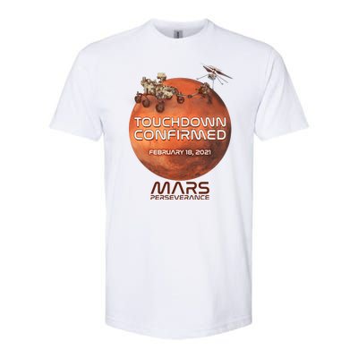 Touchdown Confirmed Mars Perseverance February 18 2021 Softstyle CVC T-Shirt