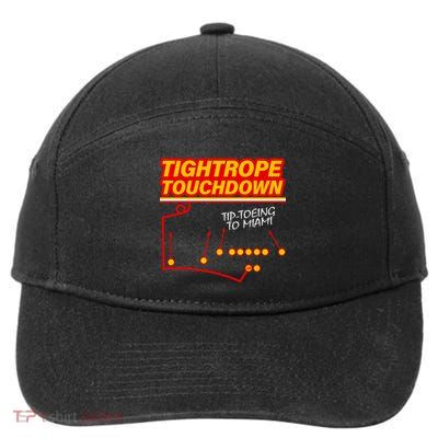 Touchdown Tightrope 7-Panel Snapback Hat