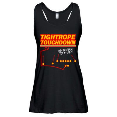 Touchdown Tightrope Ladies Essential Flowy Tank