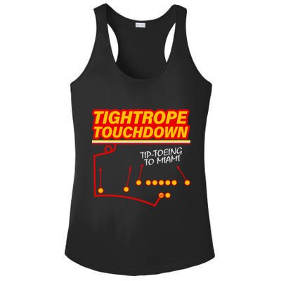 Touchdown Tightrope Ladies PosiCharge Competitor Racerback Tank