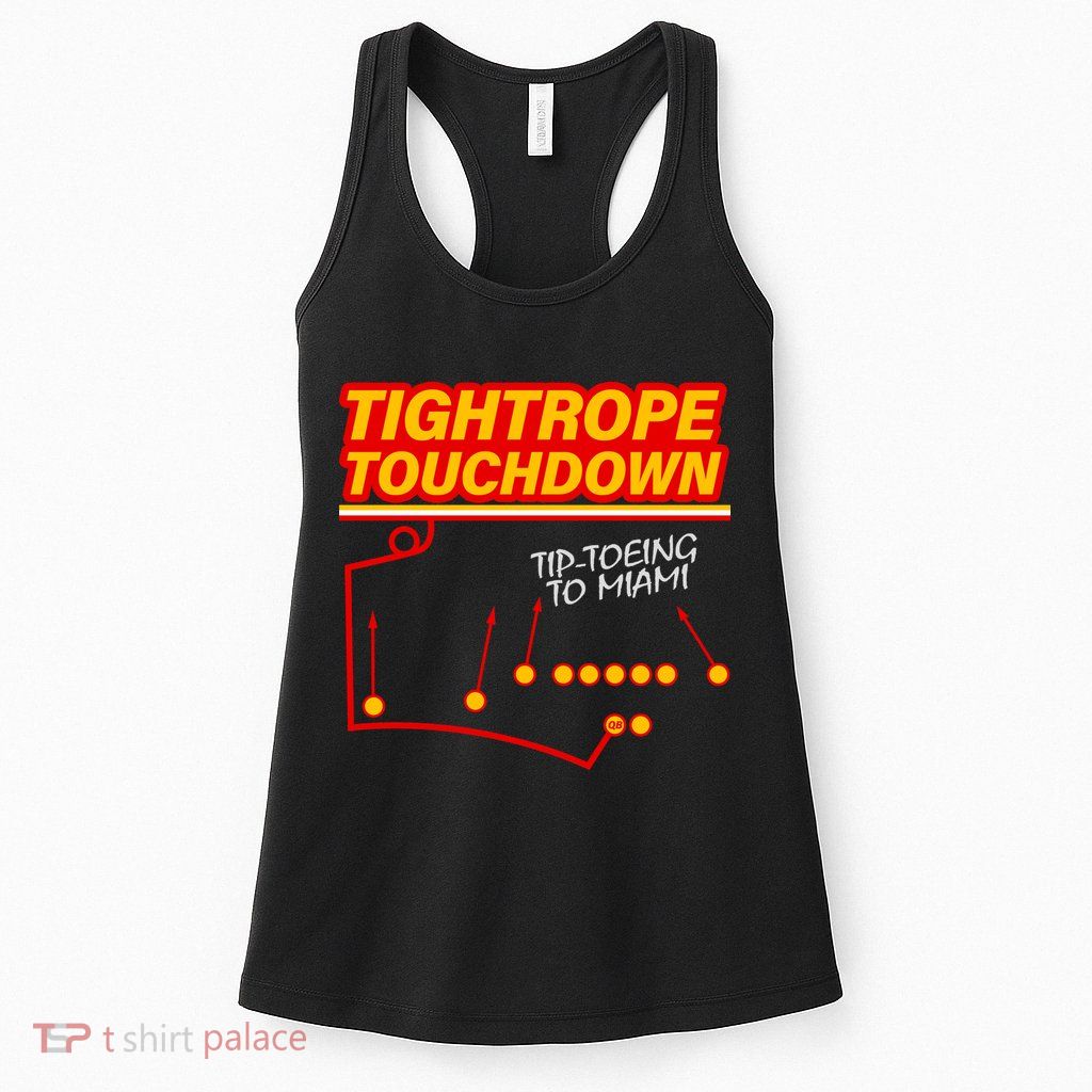 Touchdown Tightrope Womens Tank Top