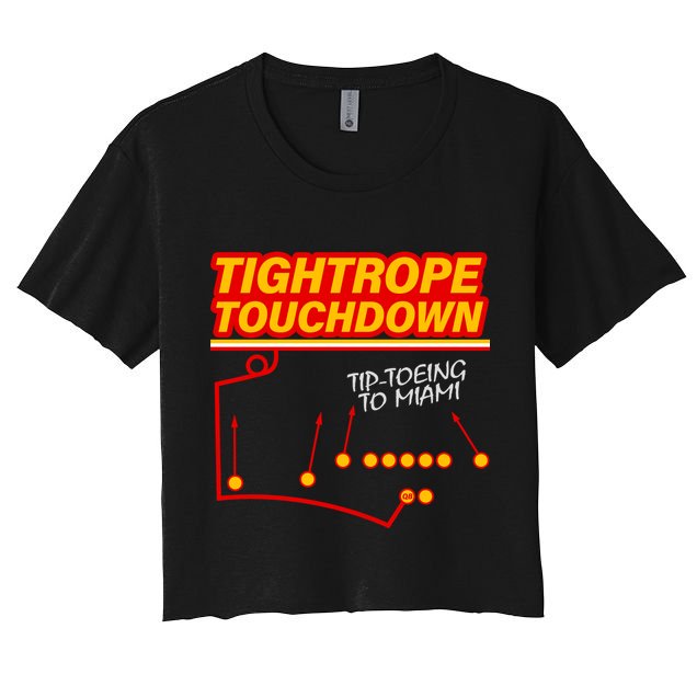 Touchdown Tightrope Crop Top