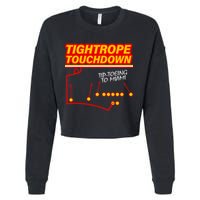 Touchdown Tightrope Cropped Pullover Crew