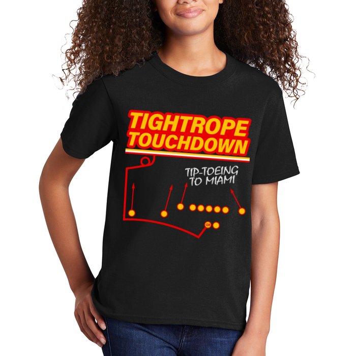 Touchdown Tightrope Kids T-Shirt