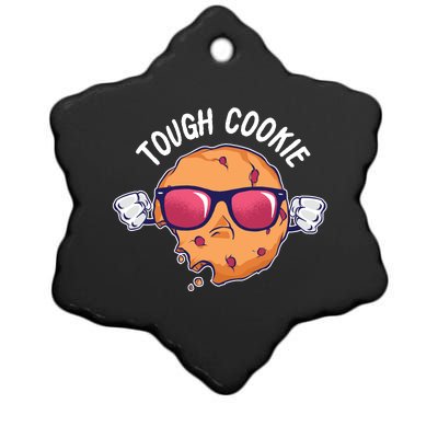 Tough Cookie Ceramic Star Ornament