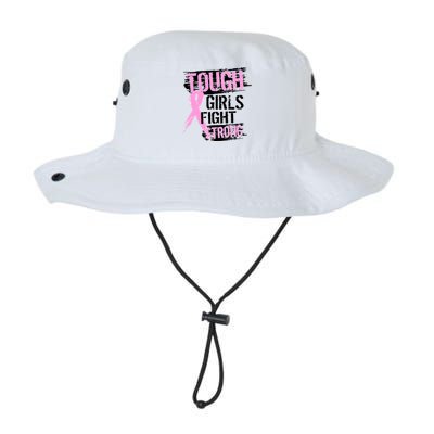 Tough Girls Fight Strong Breast Cancer Legacy Cool Fit Booney Bucket Hat