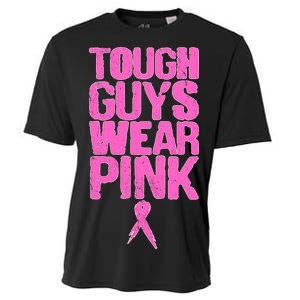 Tough Guys Wear Pink Breast Cancer Awareness Cooling Performance Crew T-Shirt