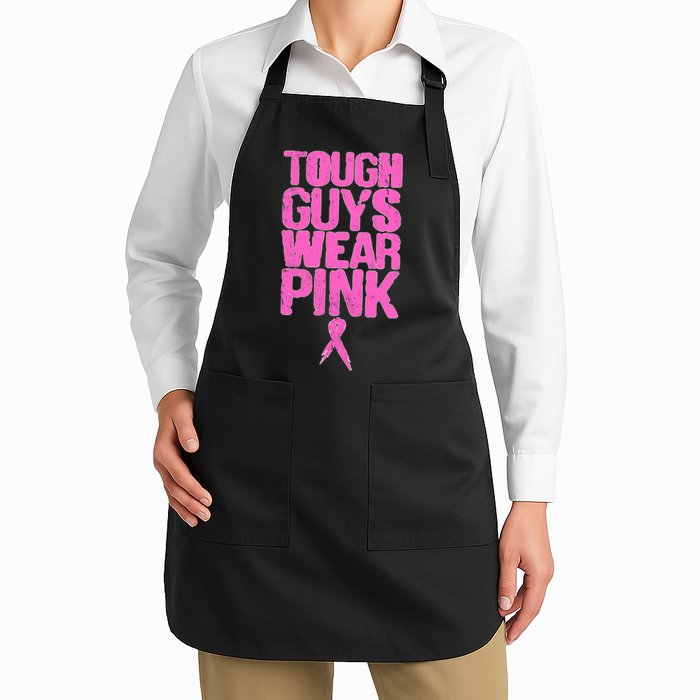 Tough Guys Wear Pink Breast Cancer Awareness Apron
