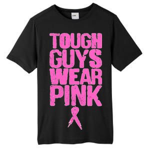 Tough Guys Wear Pink Breast Cancer Awareness Tall Fusion ChromaSoft Performance T-Shirt