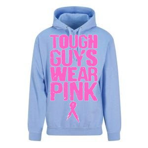 Tough Guys Wear Pink Breast Cancer Awareness Unisex Surf Hoodie