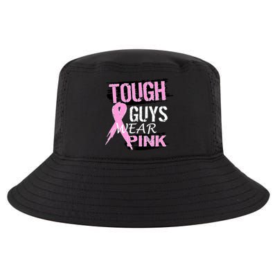 Tough Guys Wear Pink Cancer Cool Comfort Performance Bucket Hat