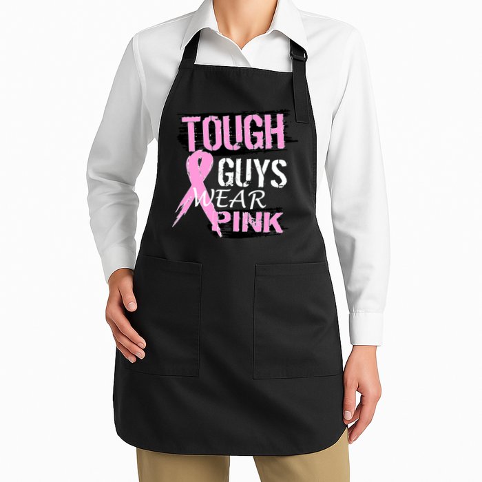 Tough Guys Wear Pink Cancer Apron
